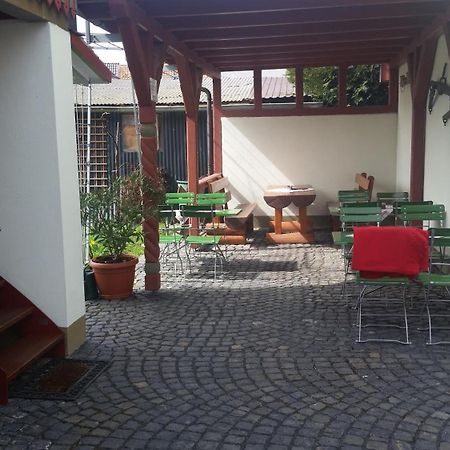 Hotel Café im Hof Streufdorf Exterior foto