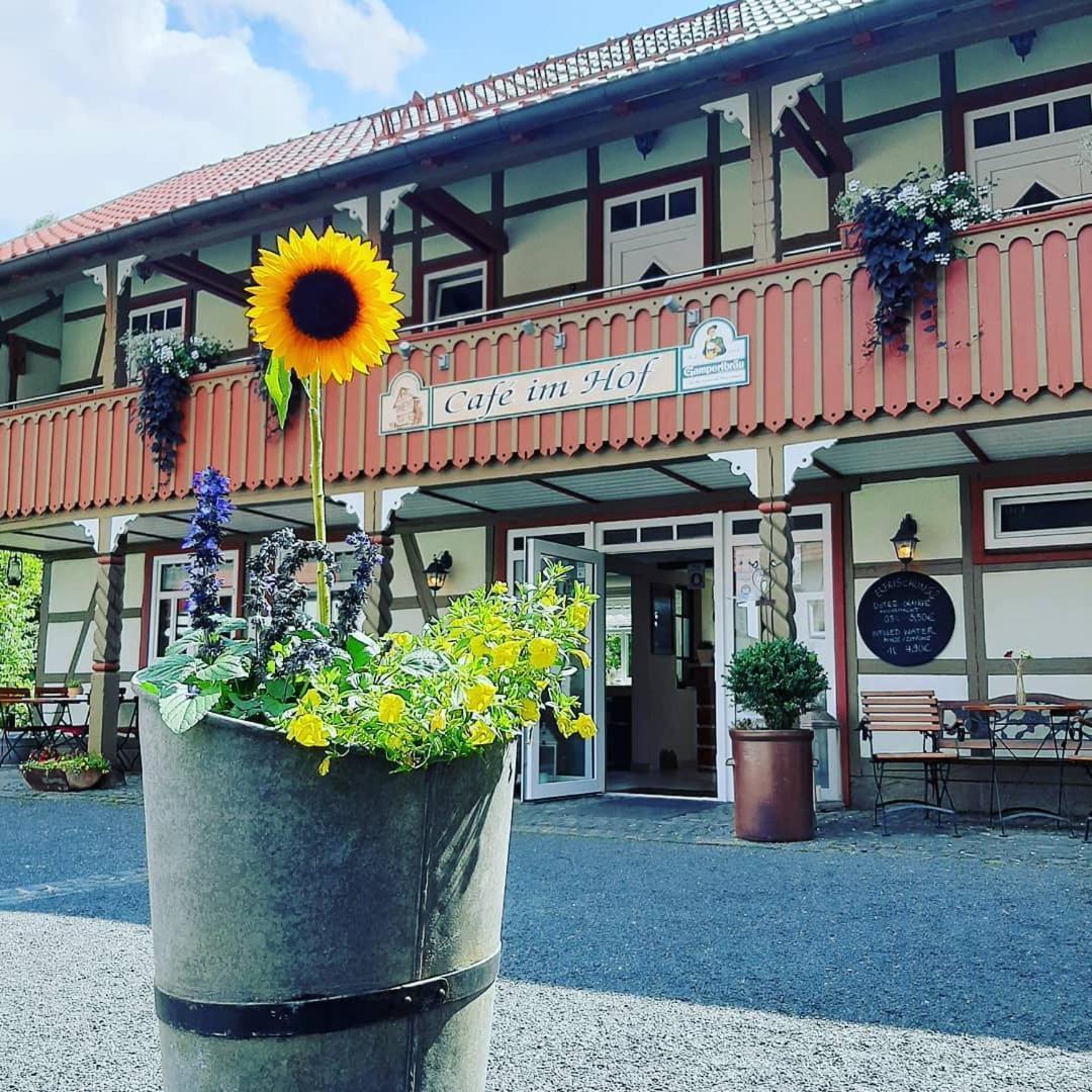 Hotel Café im Hof Streufdorf Exterior foto